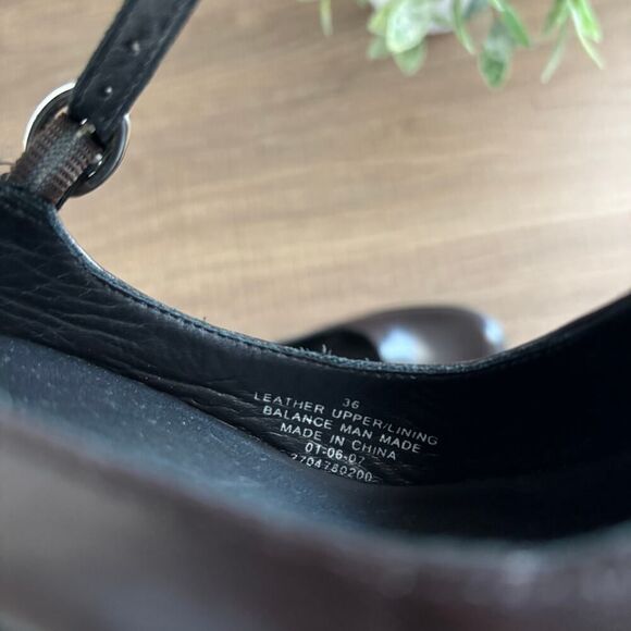 NWOT Dansko Trixie Mary Jane Heels Brown Size 6 - Picture 4 of 4